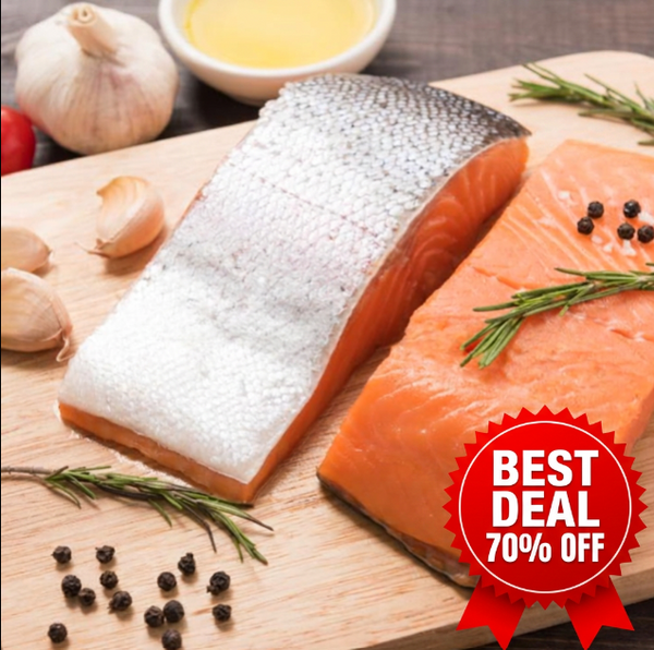 Frozen Norwegian Salmon Pieces - 1kg/5kg