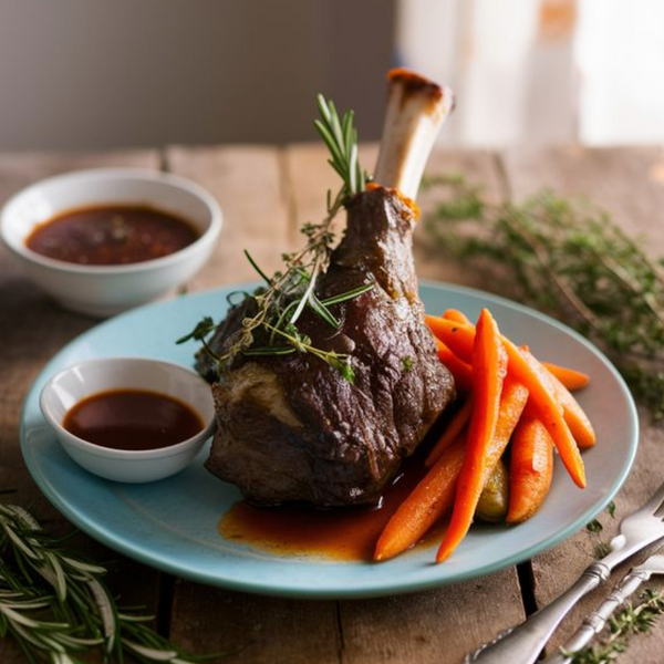 Frozen Thomas Foods Signature Lamb Shanks - (4 pieces x 2 Per Pack) 2.4kg