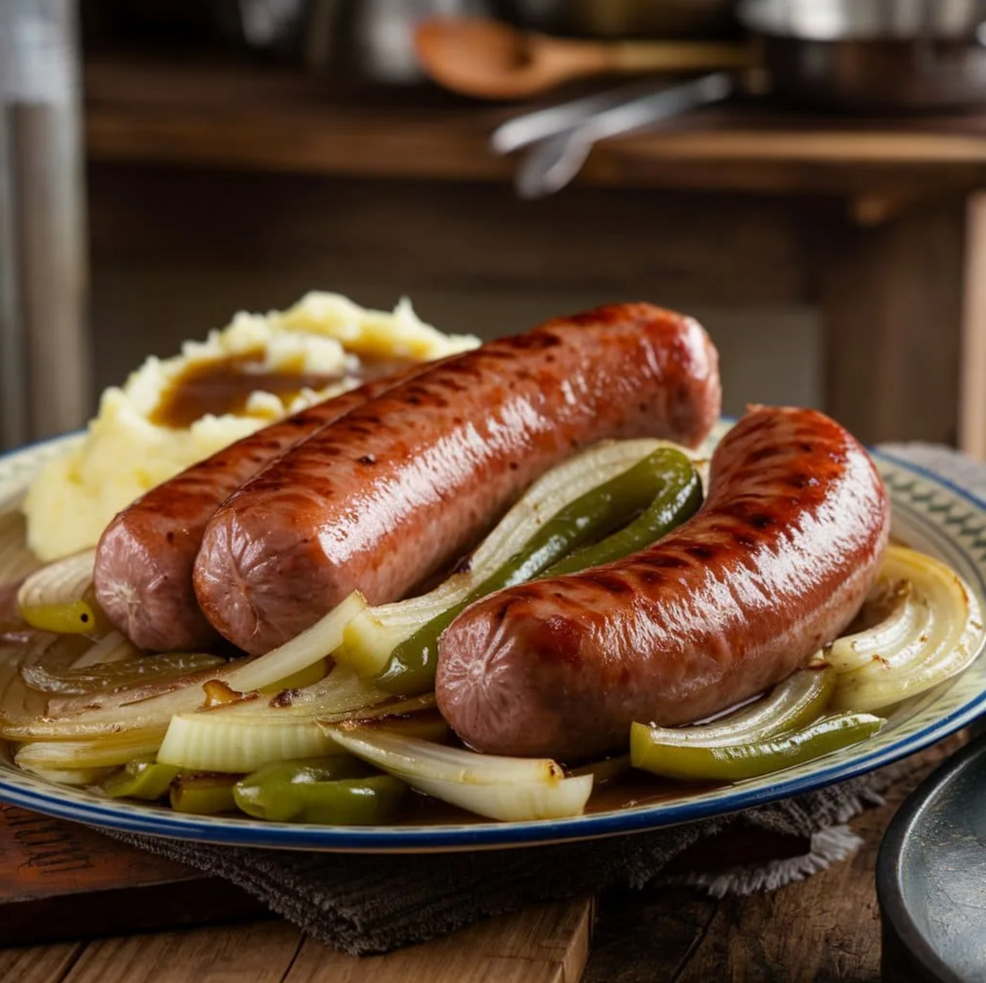 Frozen British Lincolnshire Pork Sausages 500g