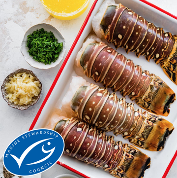 Frozen Caribbean Lobster Tails (2 x 150g)