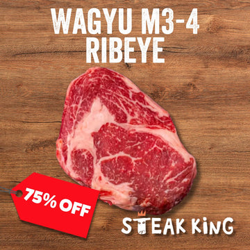 【半價】冰鮮M3-4和牛肉眼扒 1公斤