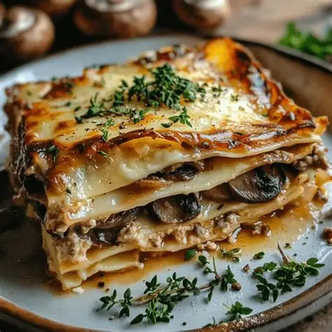 Homemade lasagna, three ways