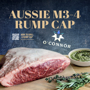 40% Off - Frozen 150 Day Grain Fed Black Angus Rump Cap 1.4-2.4kg