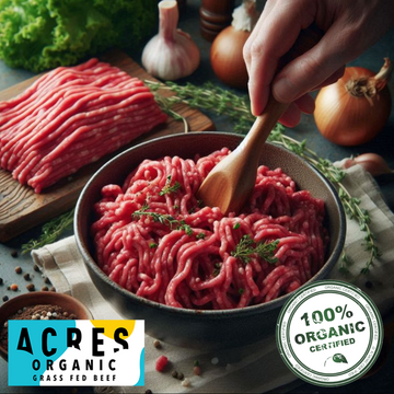 急凍有機草飼安格斯免治牛肉 1公斤裝
