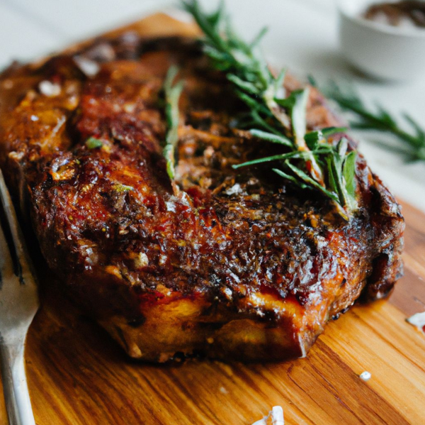 Chilled Organic Grass Fed Angus Ribeye 1kg