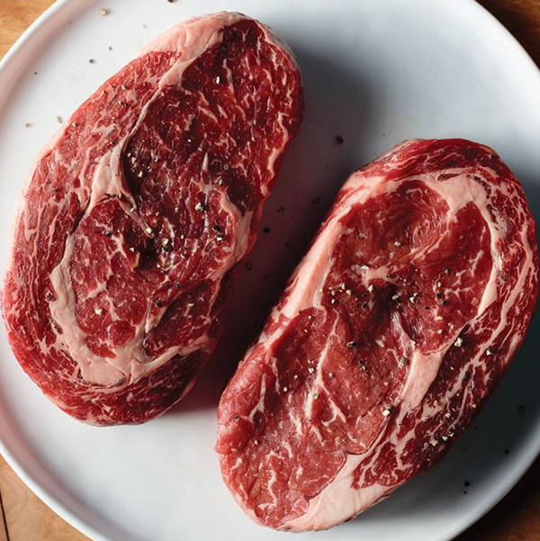 Chilled Organic Grass Fed Angus Ribeye 1kg