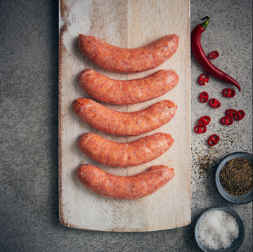 Frozen Spicy Italian Pork Sausages 400g