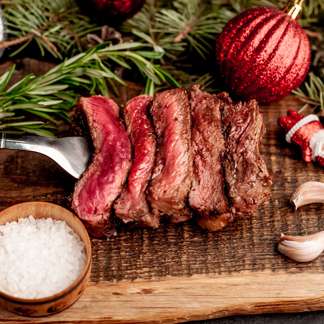 聖誕聯歡派對在 Flat Iron Steak Soho