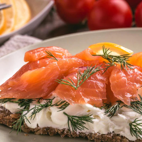 Frozen Tasmanian Premium Cold Smoked Salmon Side (Sliced) 1 kg