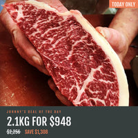 Chilled Wagyu M8-9 Rump Cap with Chimichurri 2.1kg