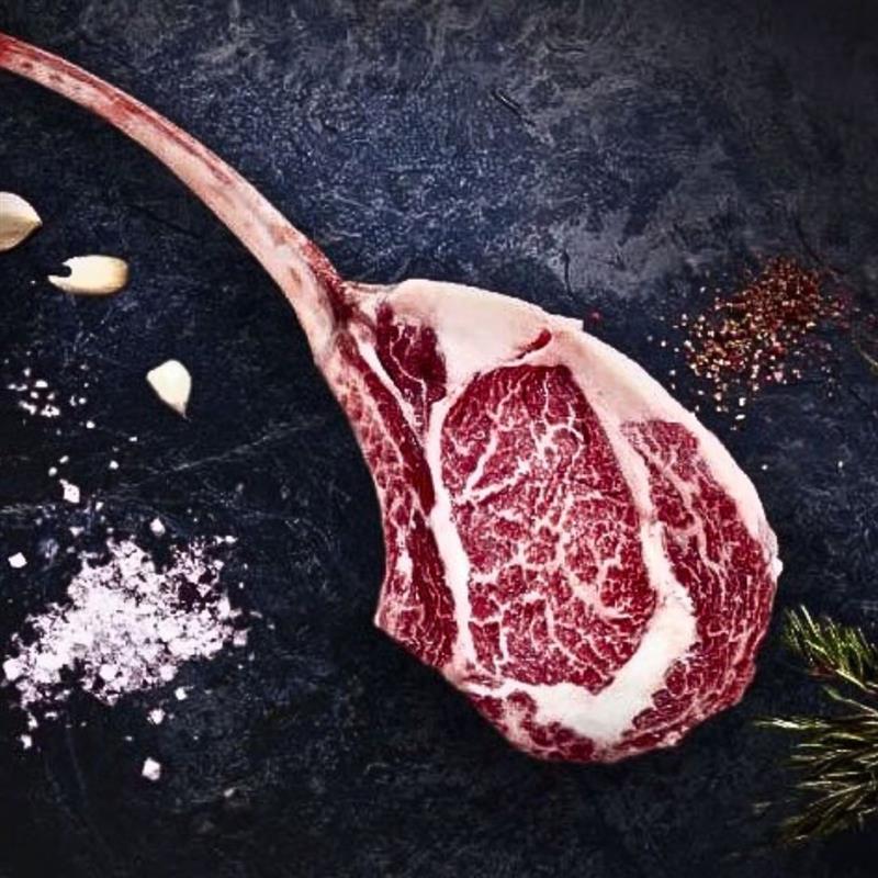 【半價】冰鮮M3-4和牛斧頭扒 1.7公斤