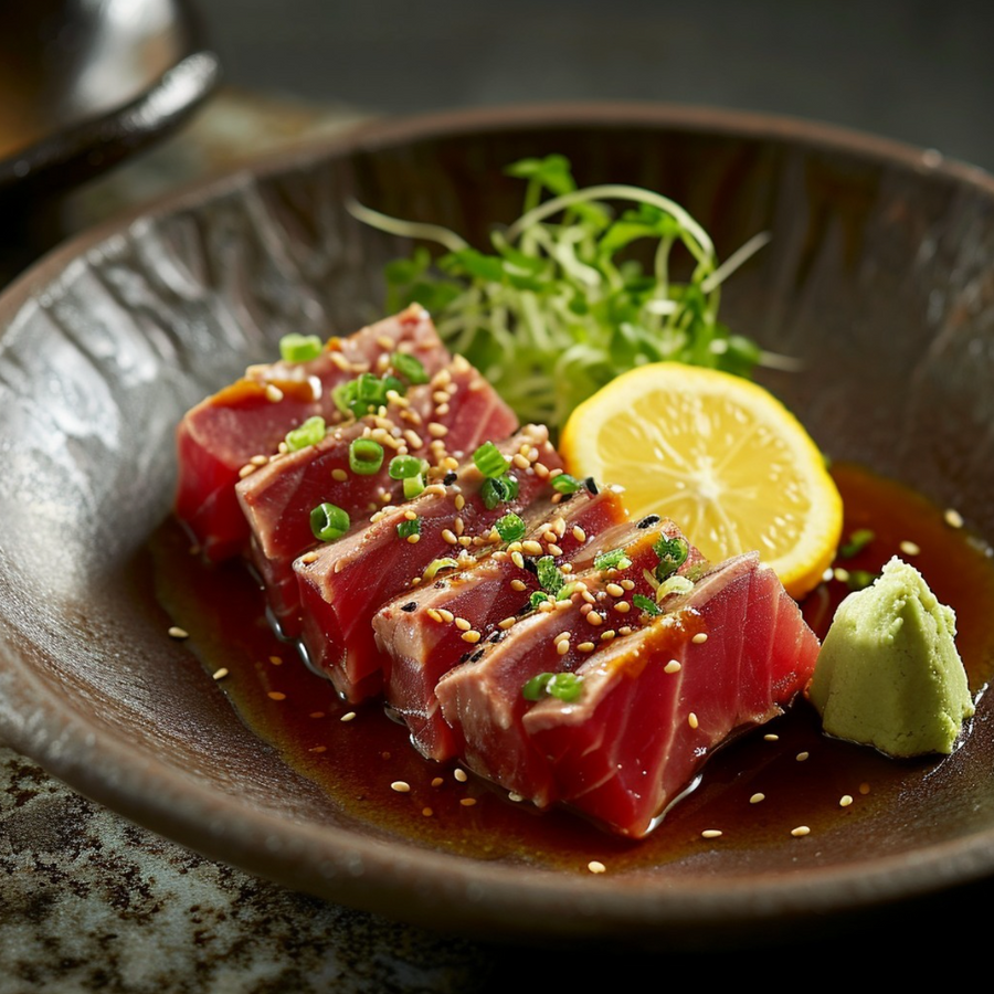 Frozen Yellowfin Tuna Saku 2 -3 Blocks  approx 1.5kg