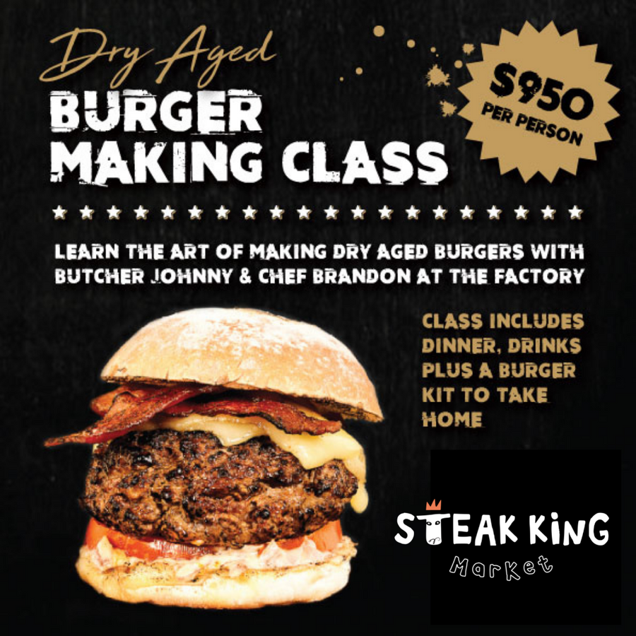 Dry Aged Burger Making Class - Wong Chuk Hang Event Space