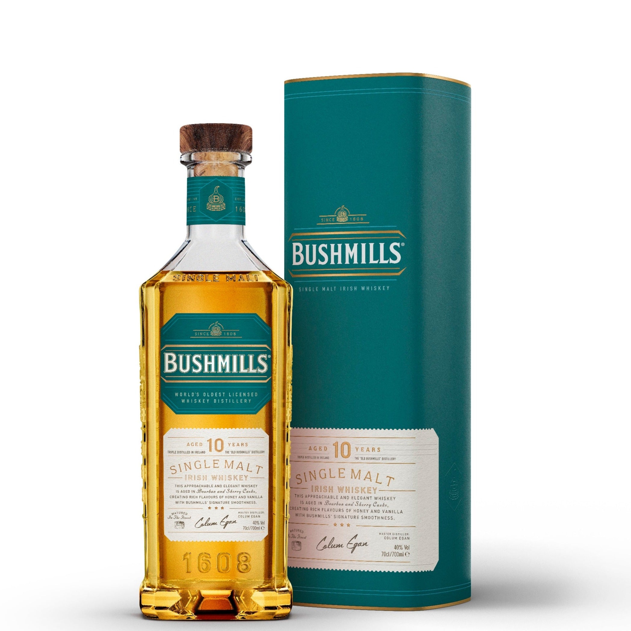 Виски 10. Bushmills Single Malt Irish Whiskey. Виски Bushmills 10 years old. Бушмилс 10.