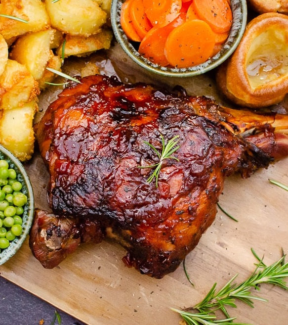 Frozen Australian Free Range Mutton  Leg (Bone-in)