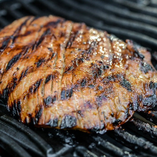 Marinated Grill Ready Black Angus Flank Steak 1.5kg pack