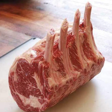 Chilled Black Angus Bone-in Ribeye OP Rib Roast 3.7-4.0kg