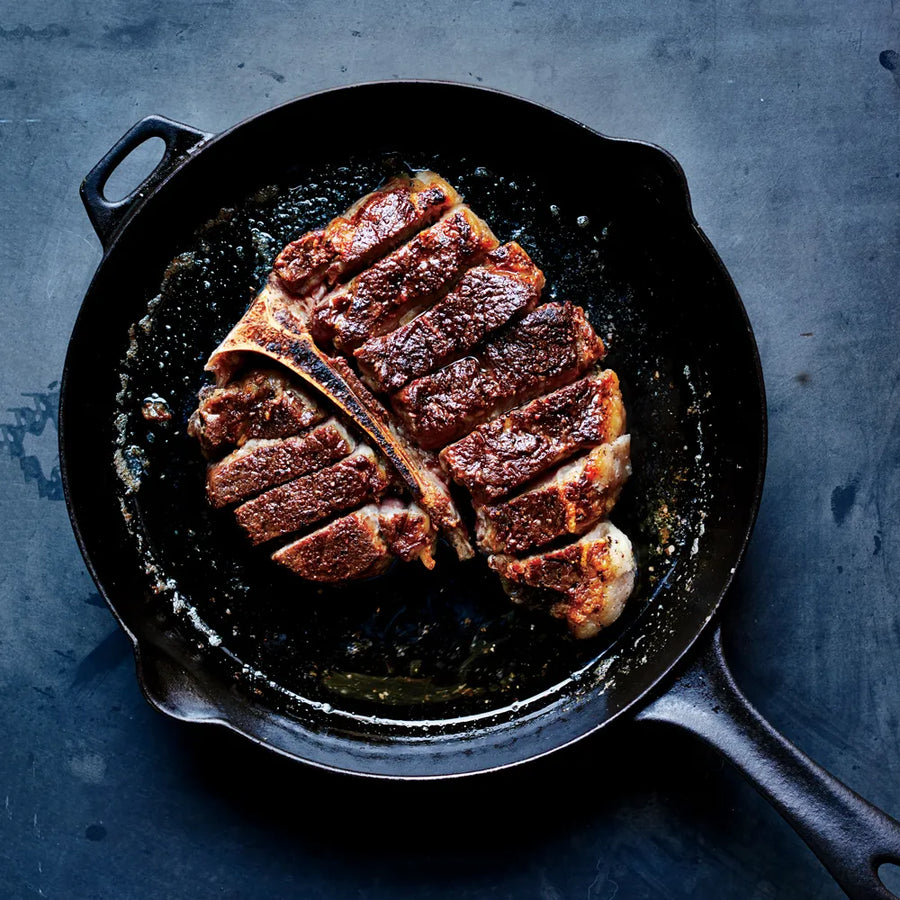 Chilled 200 day Grainfed  Porterhouse Steak 1kg