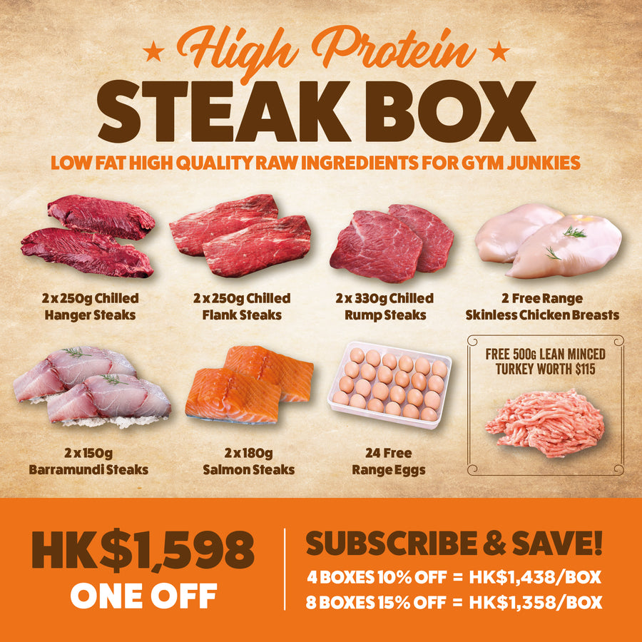 High Protein Steak Box