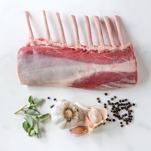 Frenched Chilled Lamb Rack (Cap On) -1 KG for Roast