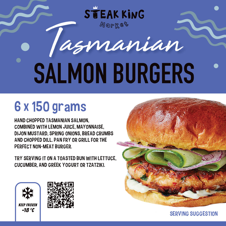 塔斯曼尼亞三文魚漢堡