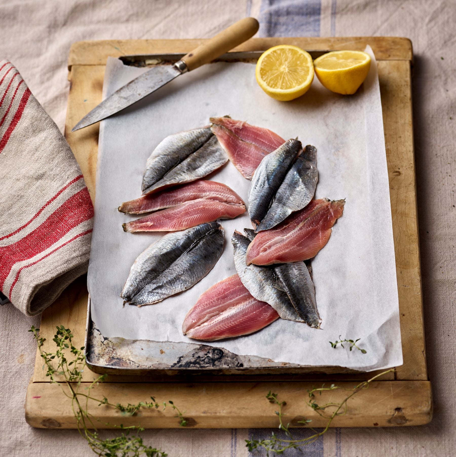 Frozen Sardine Fillets 2x500 gram packs Steak King