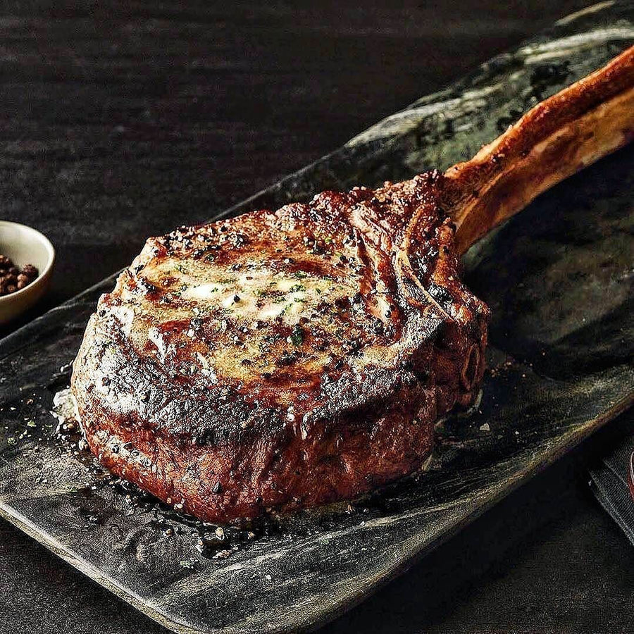 Chilled Jack's Creek Angus M3-4 Tomahawk Steak 1.2kg (ME17)